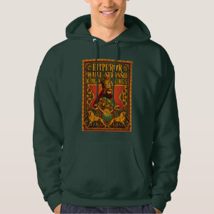 Haile Selassie I HANS Jah Rastafari Rasta Jah Väls Hoodie