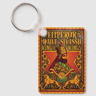 Haile Selassie I Jah Rastafari Rasta Reggae Rötter Nyckelring
