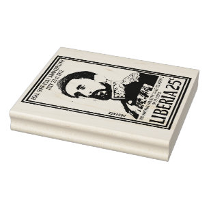 Haile Selassie I Jah Rastafari Trä Art Stämpel