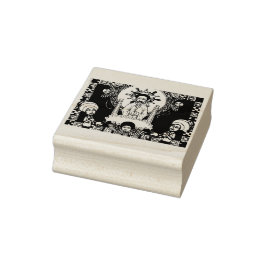 Haile Selassie I Jah Rastafari Wood Art Stamp Stämpel