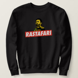 Haile Selassie Jah Rastafari Emperor Rasta Sweater Lång Ärmad Tröja