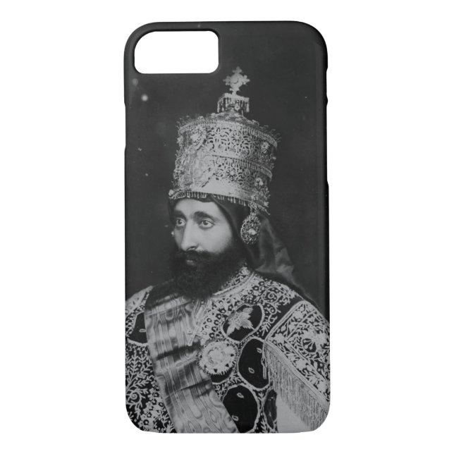 Haile Selassie - Jah Rastafari - iPhone Case Case-Mate iPhone Skal (Baksida)