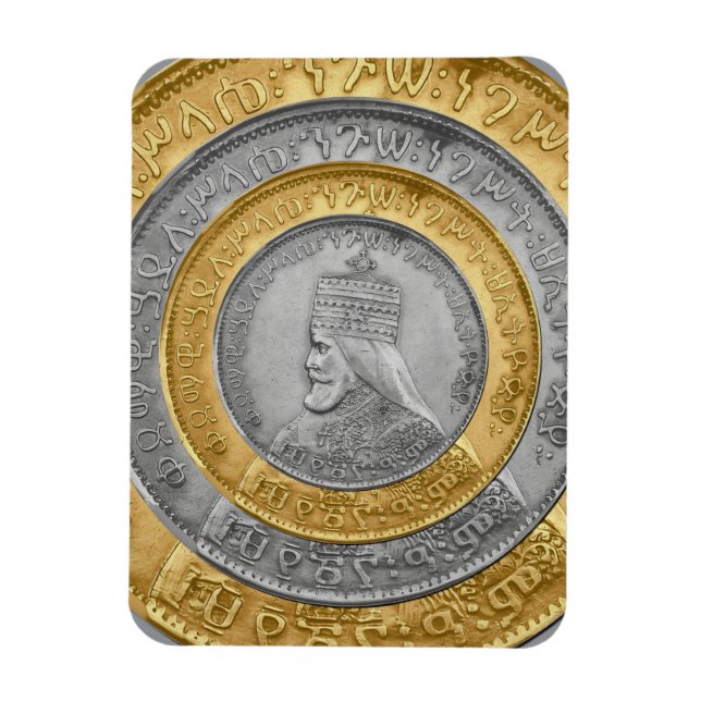 Haile Selassie Jah Rastafari Reggae Rasta Roots  Magnet (Vertikal)