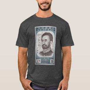 Haile Selassie Jah Rastafari Reggae Rasta Rötter T Shirt