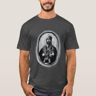 Haile Selassie Jah Rastafari Reggae Rasta Rötter T Shirt