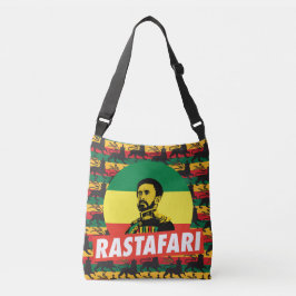 Haile Selassie - Jah Rastafari - Reggae Roots Bag Axelväska