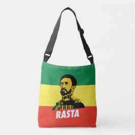Haile Selassie - Jah Rastafari - Reggae Roots Bag Axelväska