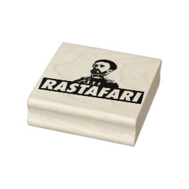 Haile Selassie - Jah Rastafari - Royal Rasta Stamp Stämpel