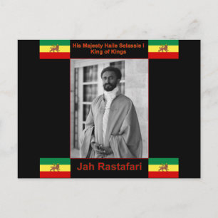 Haile Selassie, Lejon för Judah, Jah Rastafari Vykort