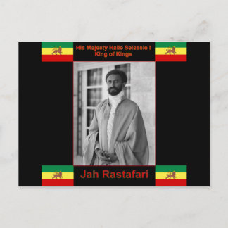 Haile Selassie, Lejon för Judah, Jah Rastafari Vykort