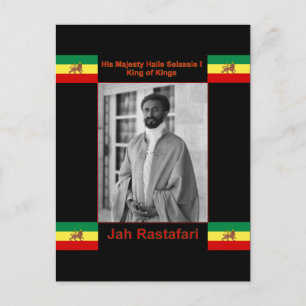 Haile Selassie, Lejon för Judah, Jah Rastafari Vykort