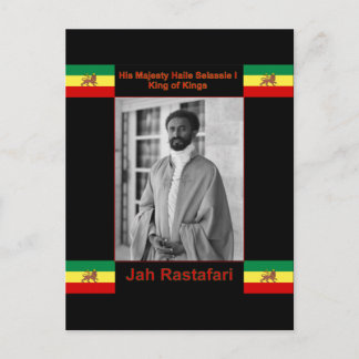 Haile Selassie, Lejon för Judah, Jah Rastafari Vykort