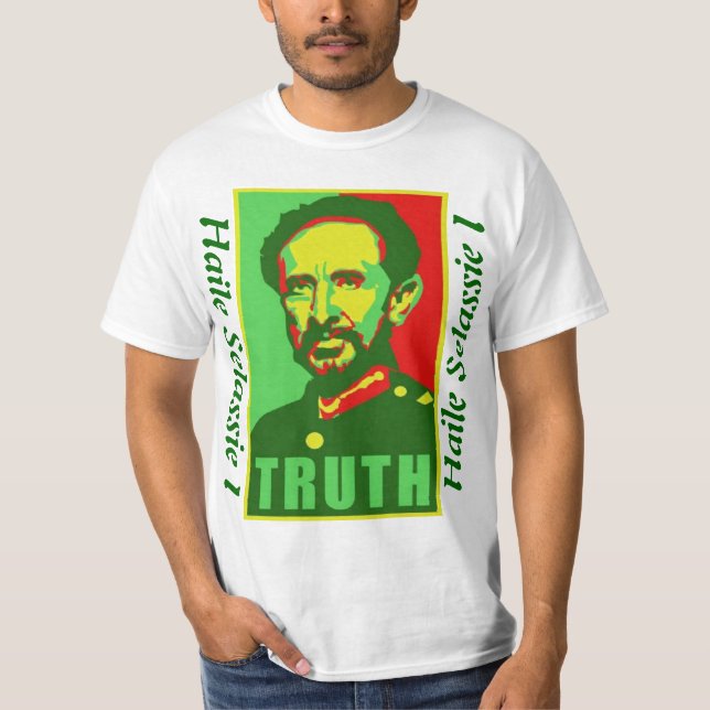 Haile Selassie mig sanningsskjorta T-shirt (Framsida)