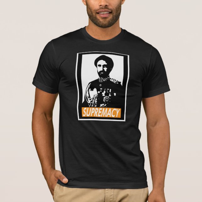 Haile Selassie MIG SUPREMACY T Shirt (Framsida)