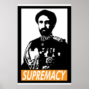 Haile Selassie MIG SUPREMACYaffisch Poster