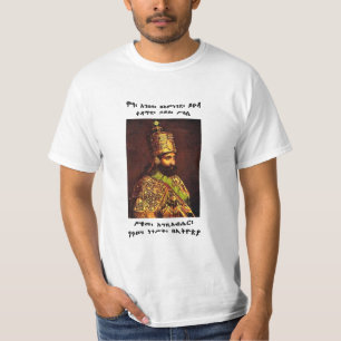 Haile Selassie mig, utvalt av guden, kung av T Shirt