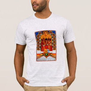 Haile Selassie Modern konst skjorta Jah Rastafari T Shirt