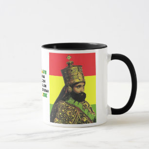 Haile Selassie mugg