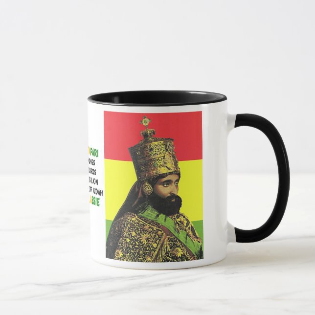Haile Selassie mugg (Höger)