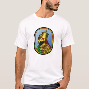 Haile Selassie Rasta Reggae Etiopien Jamaica T Shirt