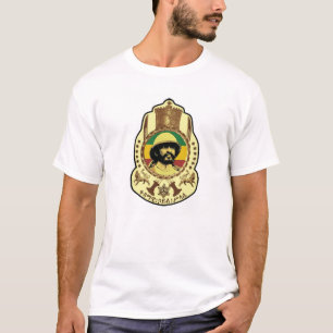 Haile Selassie Rasta Reggae Etiopien Jamaica Tee