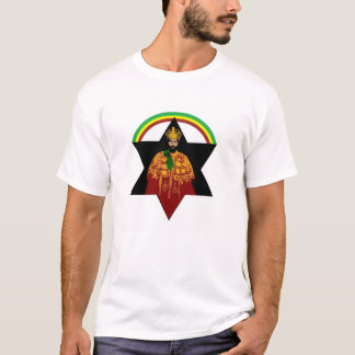 Haile Selassie Rasta Reggae Etiopien Jamaica Tee Shirt