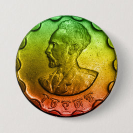 Haile Selassie Santeem Pin Knapp