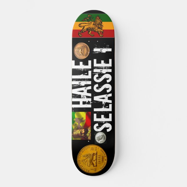 HAILE SELASSIE Skateboard (Framsida)