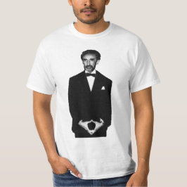 Haile Selassie svart & vitfotoskjorta Tröja