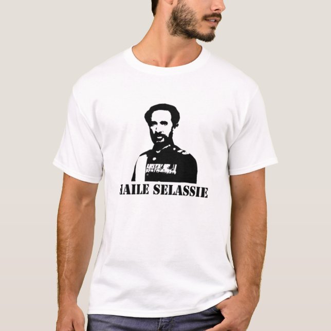 Haile Selassie T Shirt (Framsida)