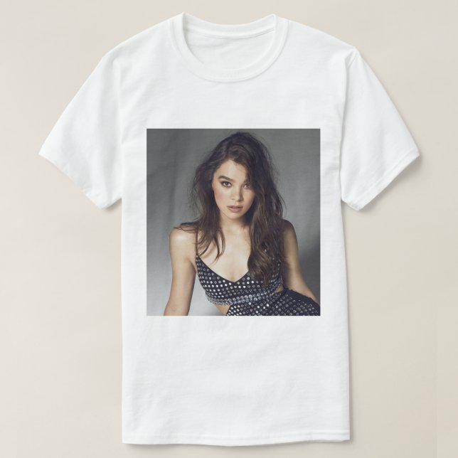 Hailee Steinfeld 5 Sleeveless Top T Shirt (Design framsida)