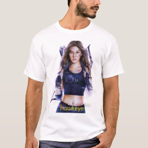 Hailee Steinfeld Hawk Öga T Shirt