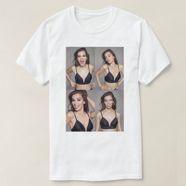 Hailee Steinfeld T Shirt (Design framsida)