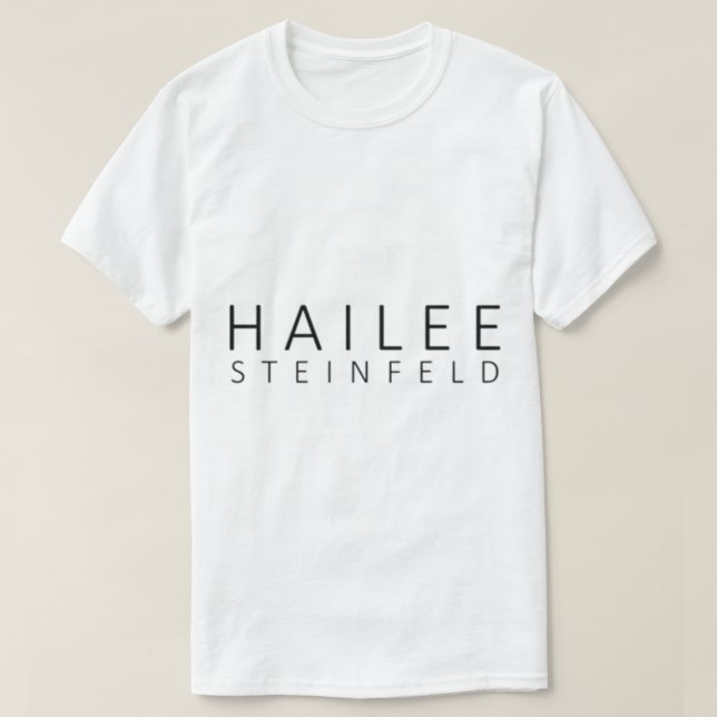 Hailee Steinfeld T Shirt (Design framsida)