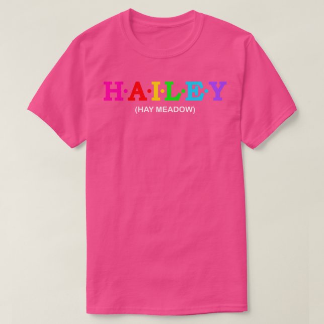 Hailey Hay Meadow T Shirt (Design framsida)