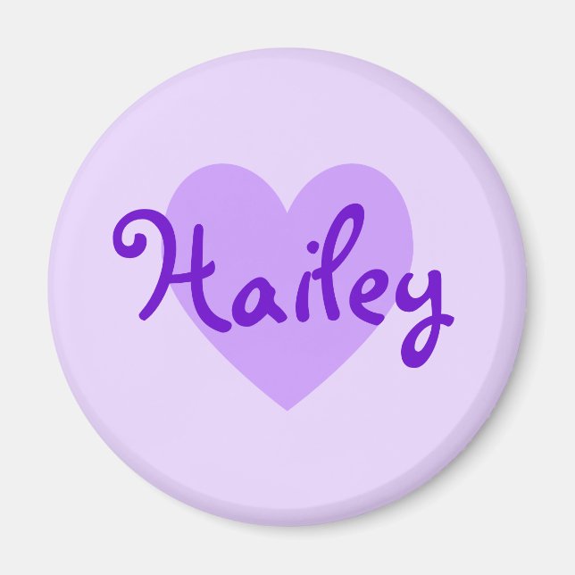 Hailey i Lila Magnet (Framsidan)