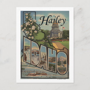 Hailey, IdahoLarge Brev ScenesHailey, ID Vykort