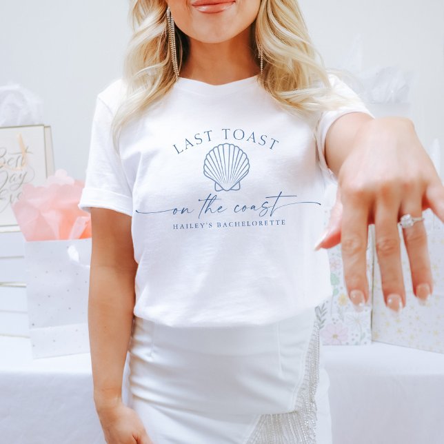 HAILEY last Toast on Kusten Bachelorette T Shirt (Skapare uppladdad)