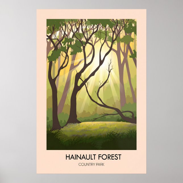 Hainault Forest Country Park - Resposter Poster (Framsidan)
