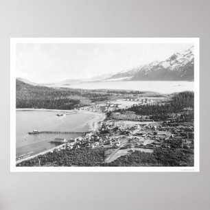 Haines Alaska fort Seward 1912 Poster