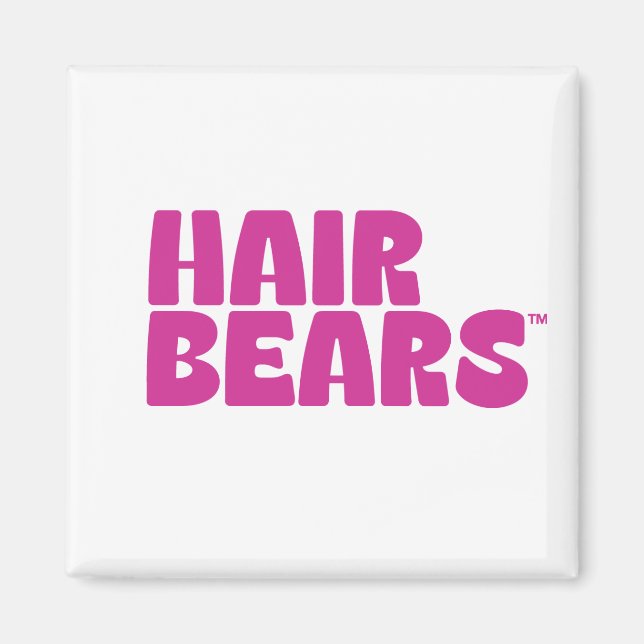 Hair Bears Magnets Magnet (Framsidan)