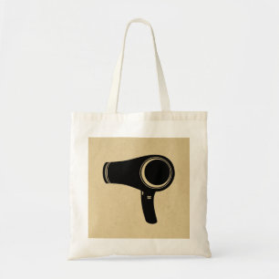 Hair Blow Dryer Retro Stil Art Tygkasse