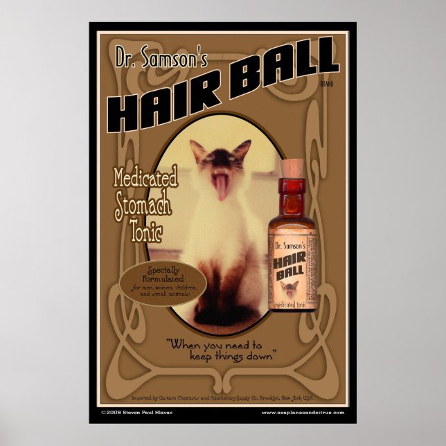 Hair Boll Tonic poster (Framsidan)