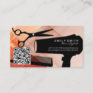 Hair Cending Verktyg Sissors Comb Blow Dryer Tidsbeställning Kort
