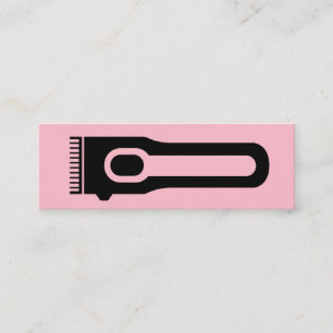 Hair Clipper   Barber   Hair Stylist Mini Visitkort