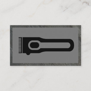 Hair Clipper Barber Slate Ram Visitkort