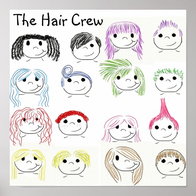 Hair Crew Poster (Framsidan)