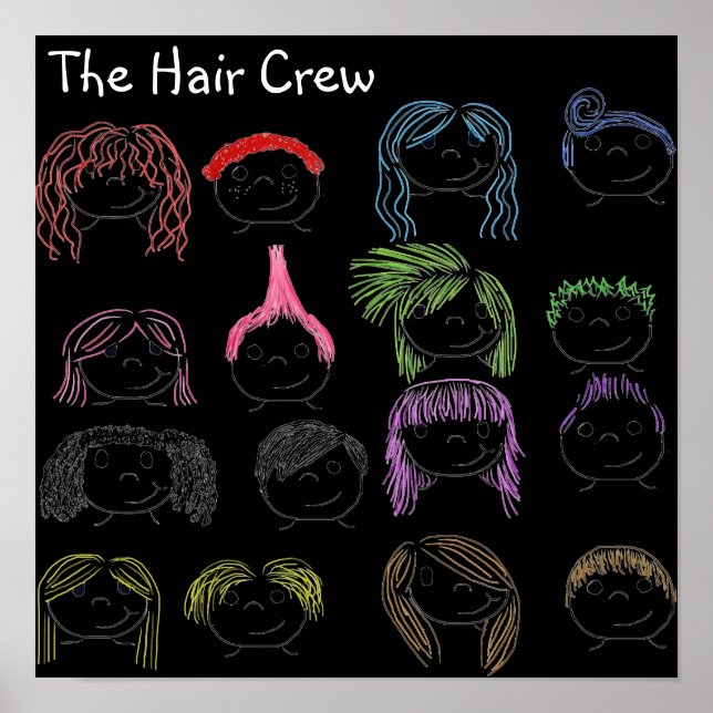 Hair Crew Poster (Framsidan)