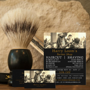 Hair cut, Manar Barbers Reklamation Flygblad
