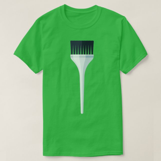 Hair Dye Applicator 2 T Shirt (Design framsida)